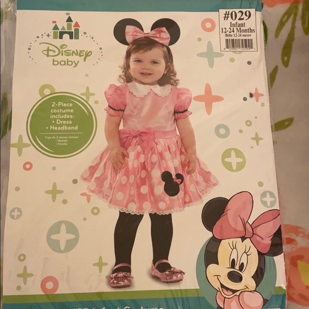 Minnie Mouse infant costume